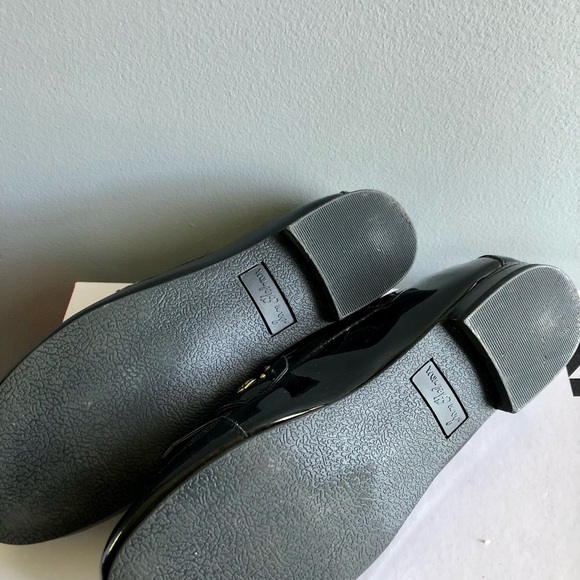 Sam Edelman Black Patent Leather Loafers with Studded Details - Picture 4 of 6